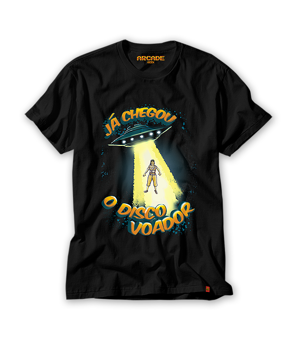 Camiseta Já chegou o disco voador? Chaves Chapolin #146