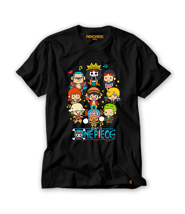 Camiseta Anime Piece Luffy Personagens #156