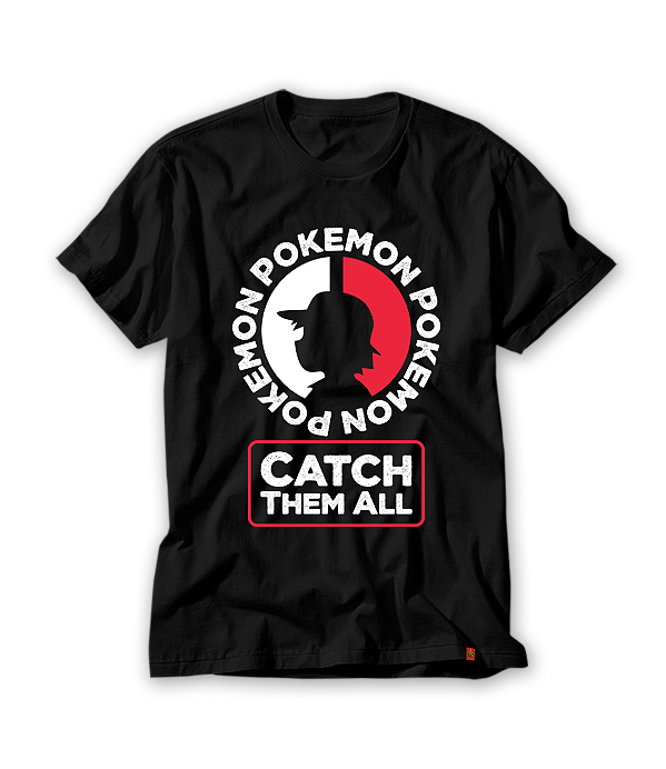 Camiseta Anime Catch them all #159