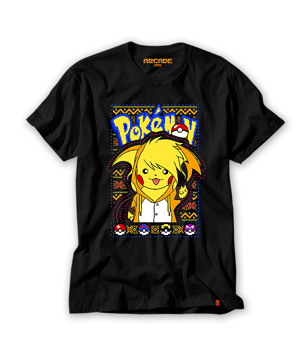 Camiseta Anime Poke Raichu #165
