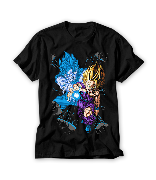 Camiseta Anime Dragon Pai e Filho Hame Ha #170