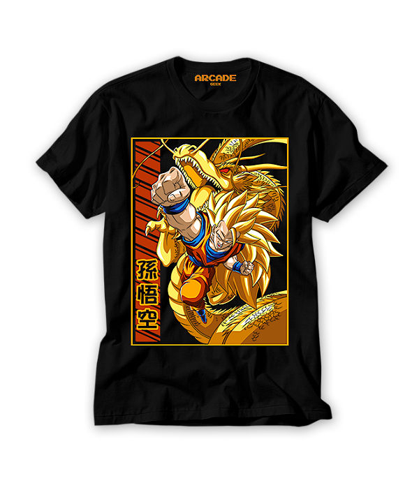 Camiseta Anime Dragon Nível 3 #180