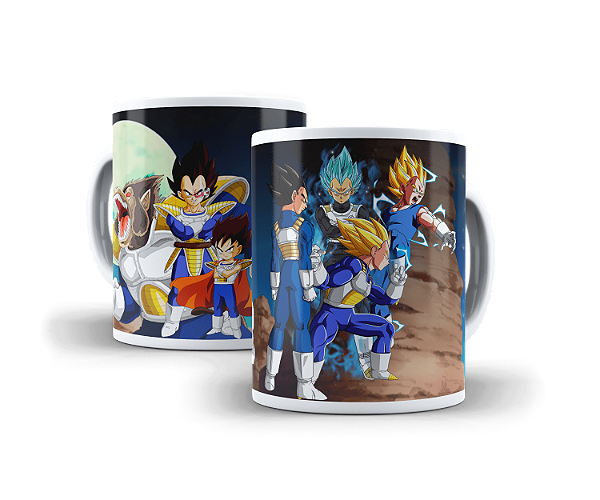 Caneca Anime Dragon Fases Evolução  #184