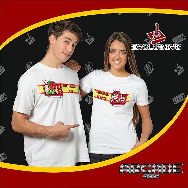 Camiseta Dia Dos Namorados We Are An Unusual Couple #194