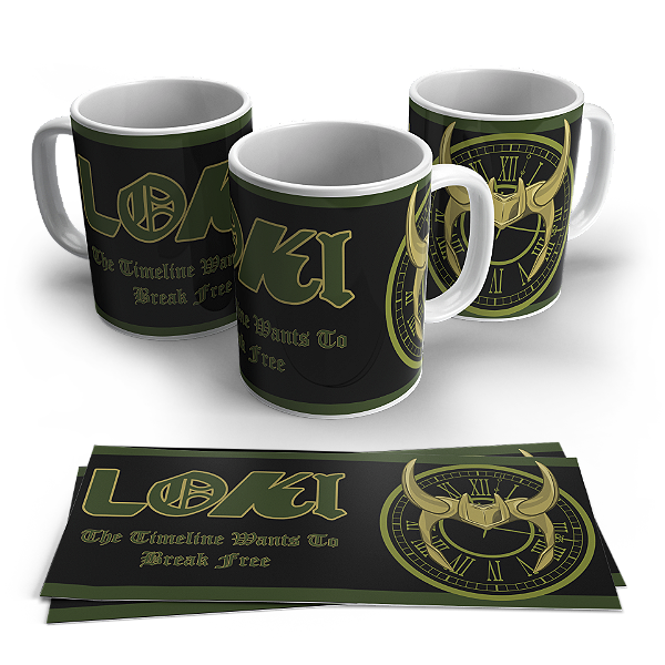 Caneca Deus da trapaça Elmo #219