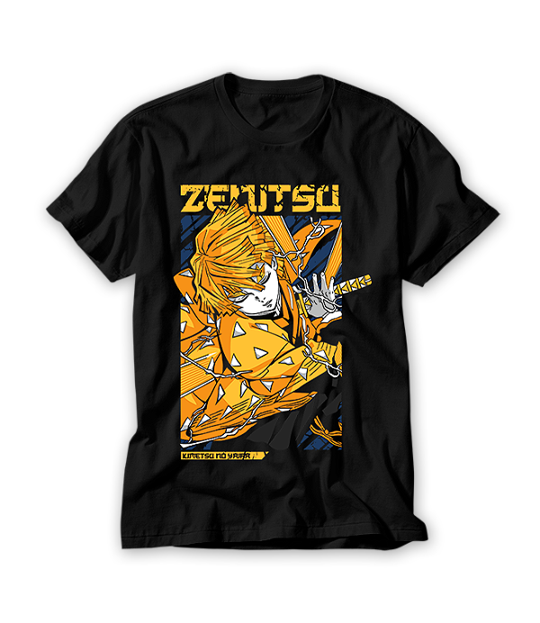 Camiseta Anime Demon Kimetsu Zenitsu #235