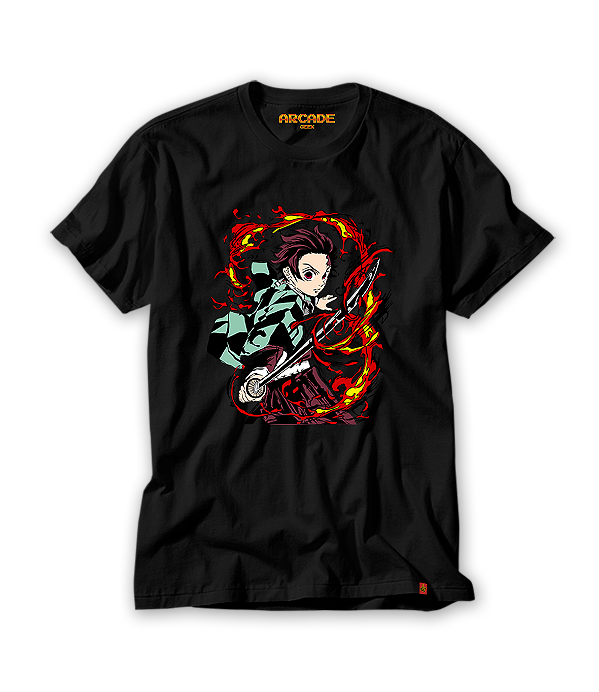 Camiseta Anime Demon Kimetsu Tanjiro #242