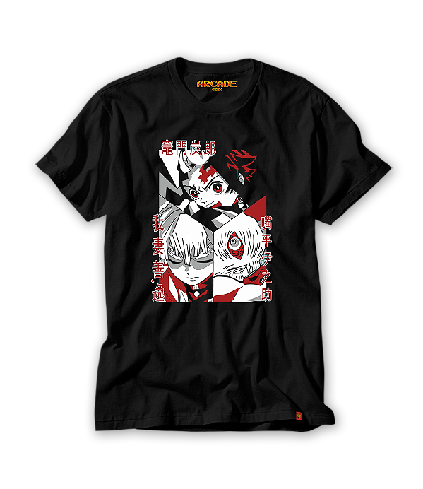 Camiseta Anime Demon Kimetsu Slayers  #250