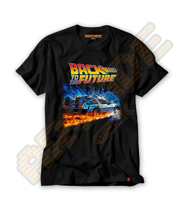 Camiseta futuro De lorean hill valley #254