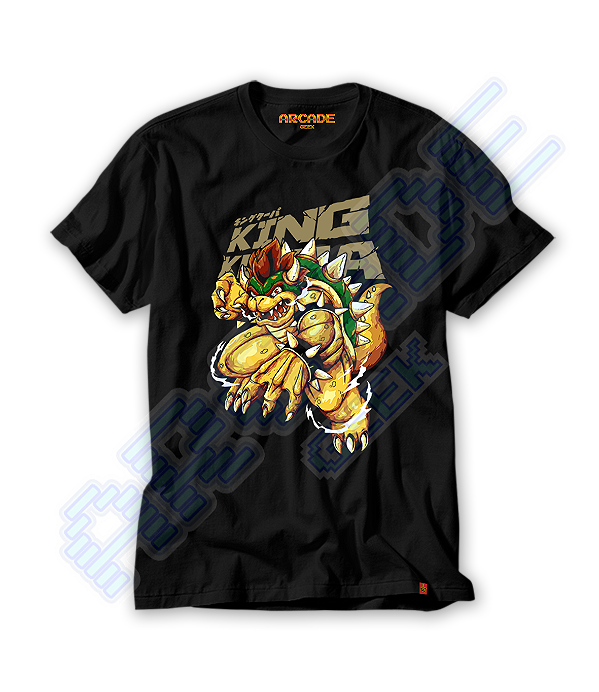 Camiseta Gamer Koopa King #264