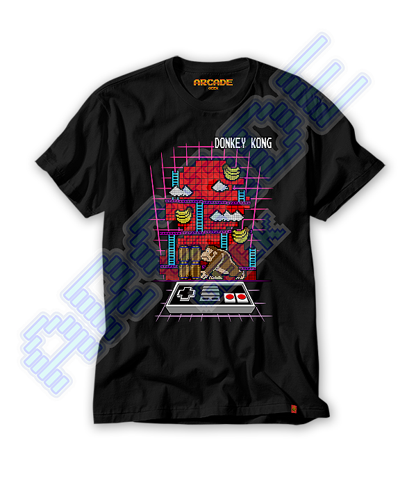 CAMISETA  GAMER  KONG CLASSICO OLD SCHOOL   #270