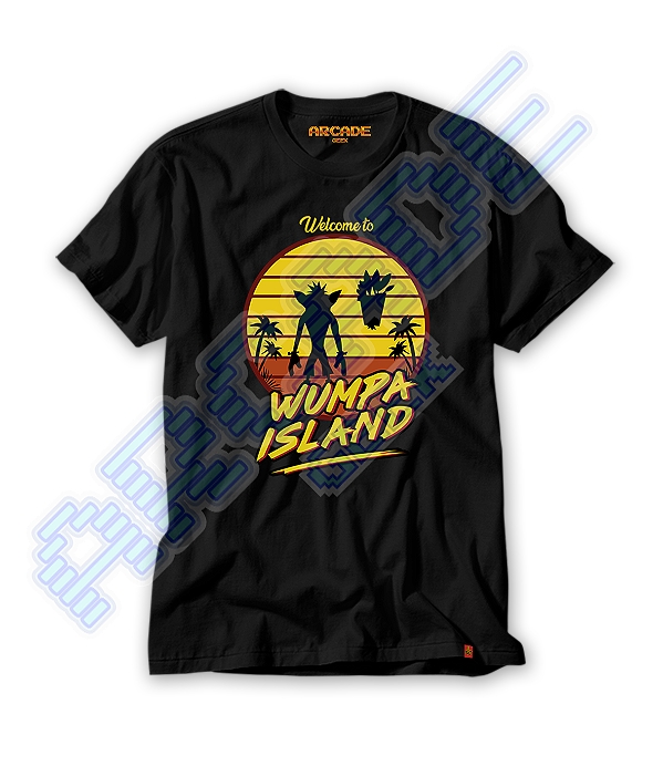 Camiseta Gamer  Welcome to Wumpa Island   #271