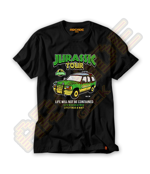 Camiseta Jurassic  Tour  Nostalgia #276