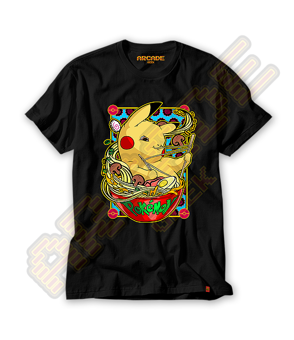 Camiseta Anime Pika Ramen #278