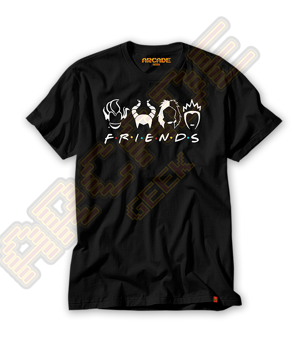 Camiseta Vilãs Friends  #288