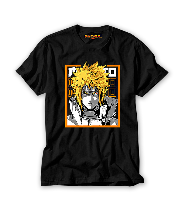 Camiseta Anime Minato Namikaze Shippuden #328
