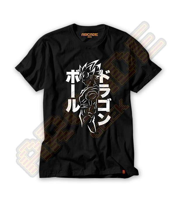 Camiseta Dragon Goku sombra #350