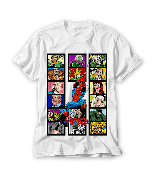 Camiseta Heróis Aranha #389