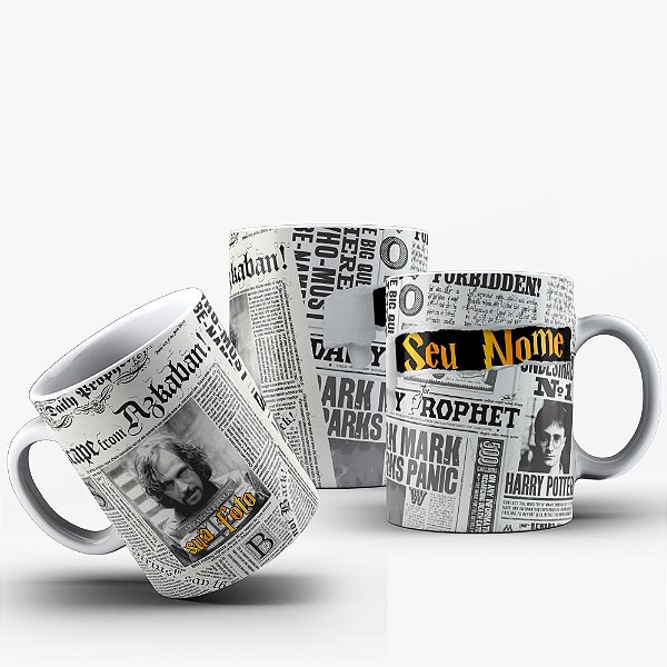 Caneca Harry personalizada Jornal #392