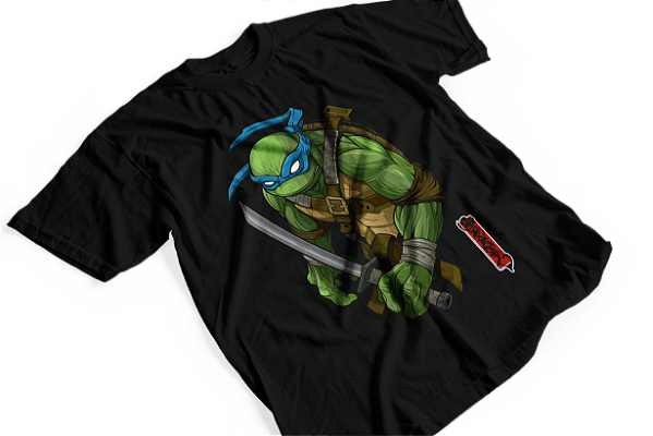 Camiseta Tartarugas Leonardo #409