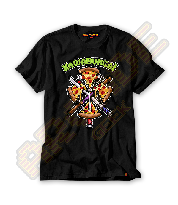 Camiseta Tartarugas pizza weapons #432