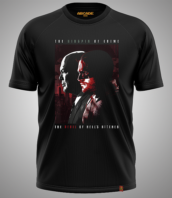 Camiseta Series Demolidor Daredevil  Rei do Crime  #512