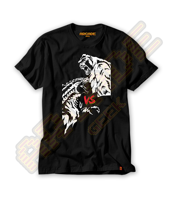 Camiseta Godzilla filme Kong  #449
