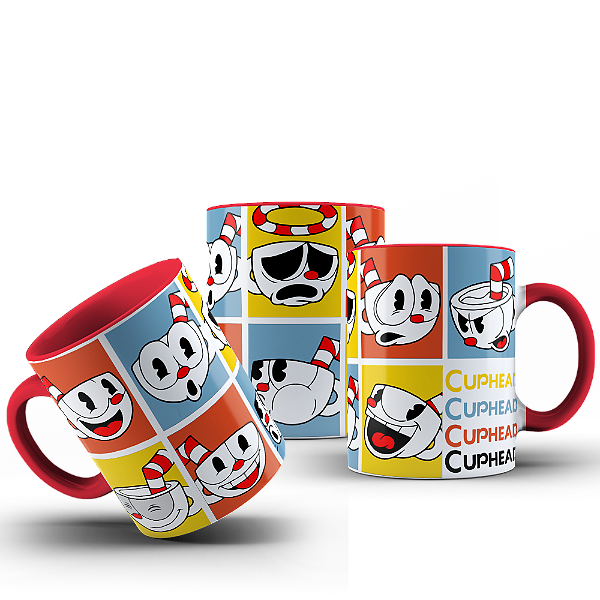 Caneca Gamer faces cuphead #473