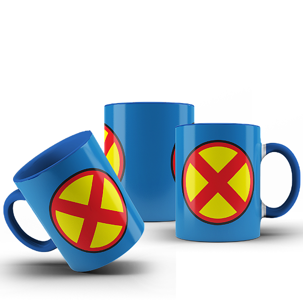 Caneca logo Xavier Mutantes X men #499