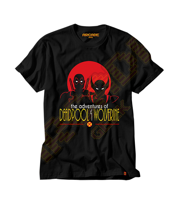 Camiseta Deadpool e Wolverine sátira Batman e Robin #487