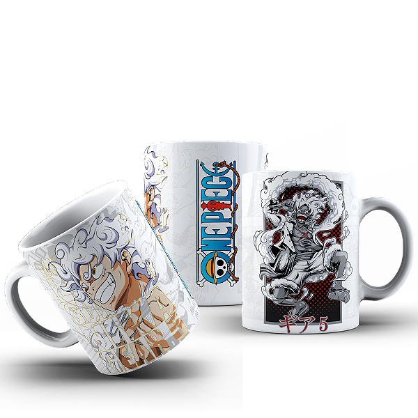 CANECA ANIME PIECE  LUFFY CHAPEU DE PALHA #422