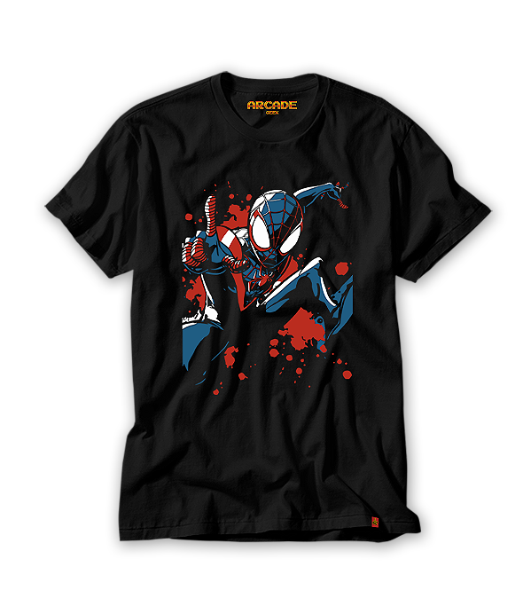 Camiseta Aranha Ultimate Miles Morasles Multiverso #497