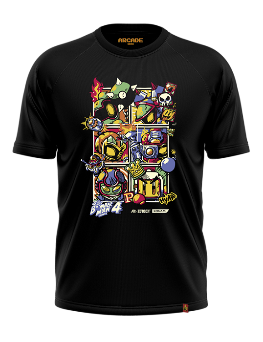 Camiseta Gamer Retro Bomber Boy Bomberman #138