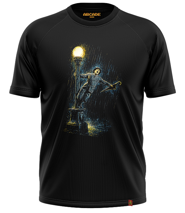 Camiseta Filmes Series Classico Gene Kelly Cantando na Chuva #544
