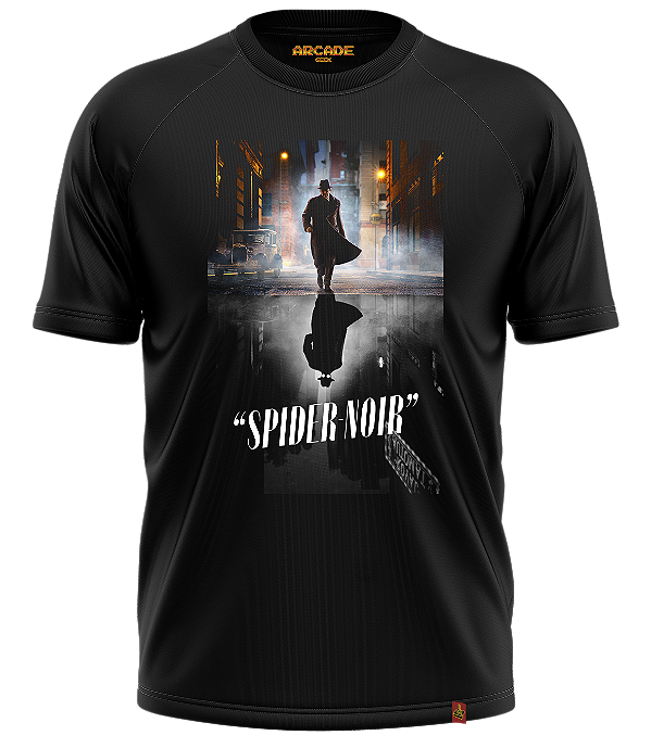 Camiseta Series HQ Noir Anos 30 Aranha Detetive Spider #566