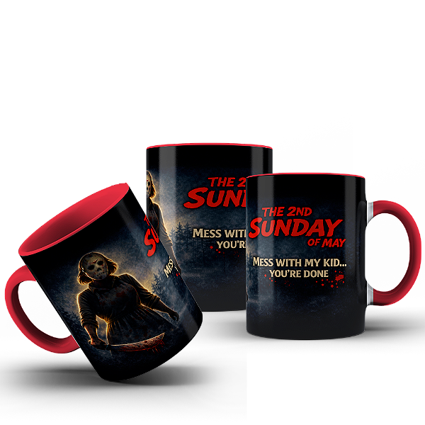 CANECA DIA DAS MÃES PRESENTE ALTERNATIVA JASON SEXTA FEIRA 13