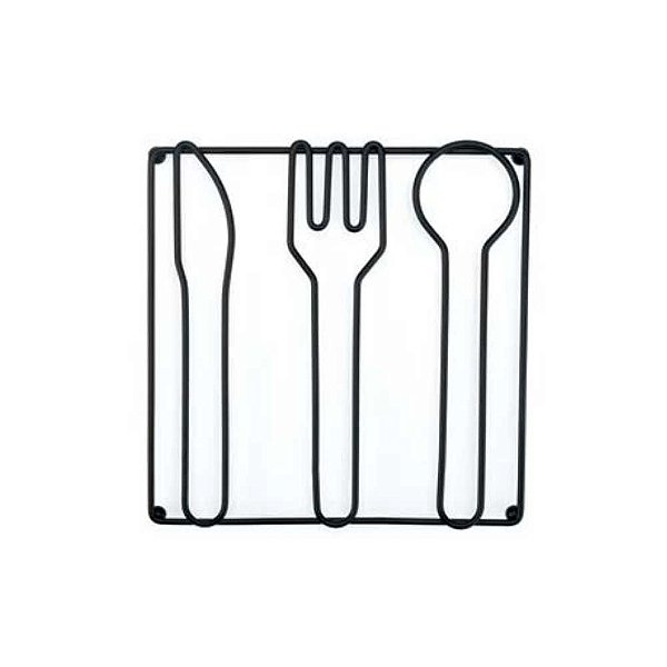 Descanso de Panela Arthi Querida Black