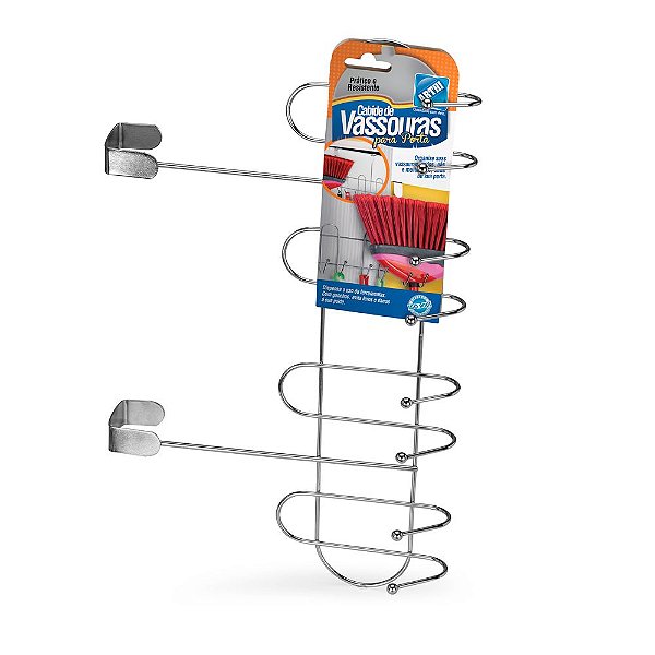 Cabide de vassouras para porta Arthi