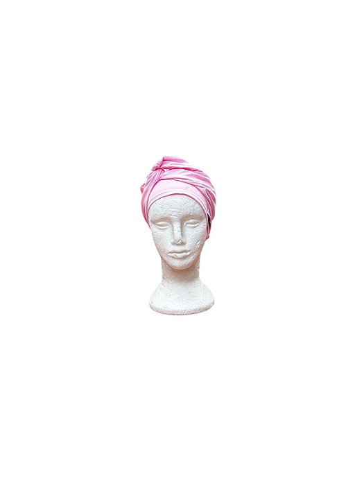 Lenço rosa claro
