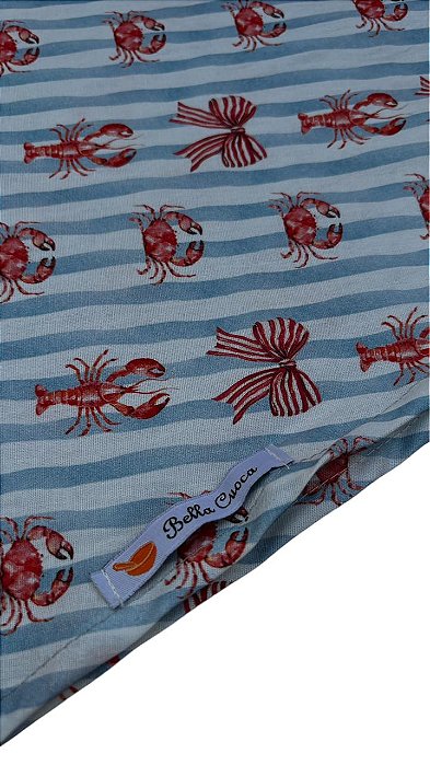 Lenço (triangulo) Listras e Laços