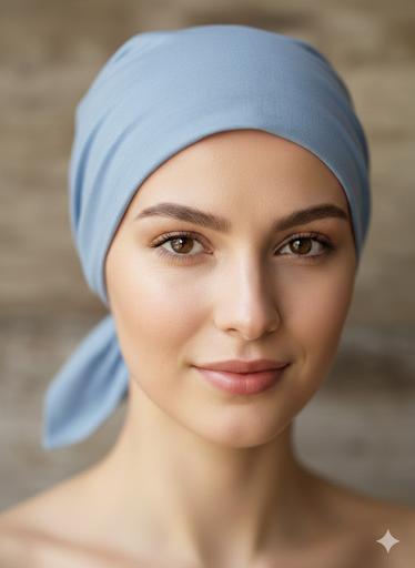 Coleção Tempo de Cuidar - Lenço Azul