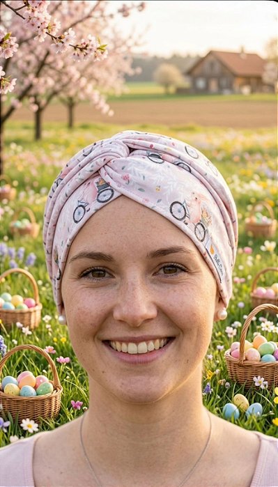 Lenço Coelho na Bike