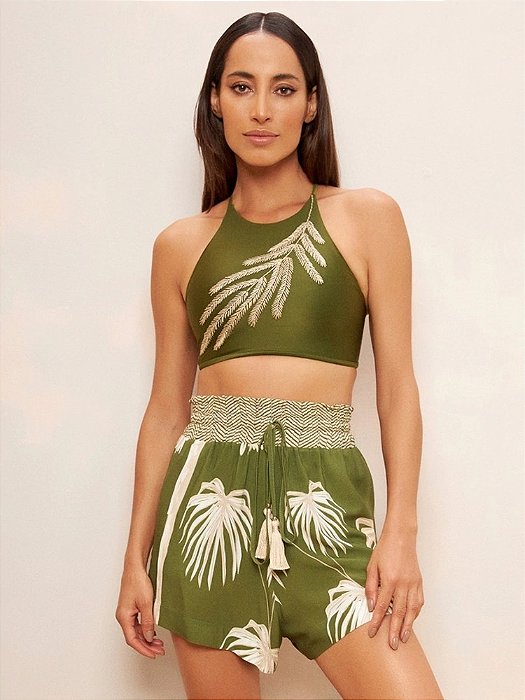 Short Floresta Verde