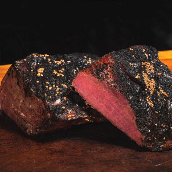 Pastrami Defumado Em Peça Artesanal Porco Alado - 300g
