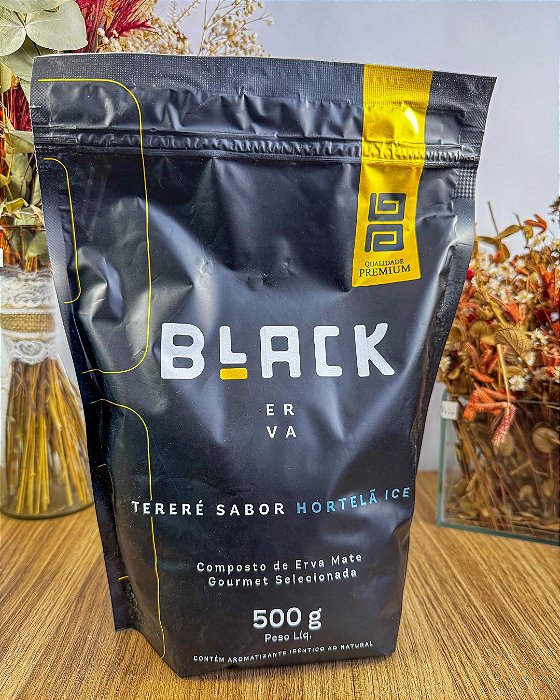 Erva-Mate Tereré Black Hortelã Ice – 500g