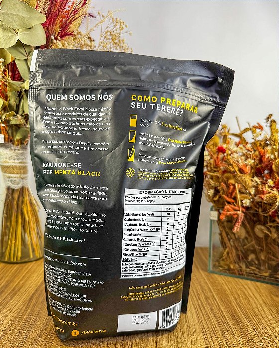 Erva-Mate Tereré Black Menta – 500g