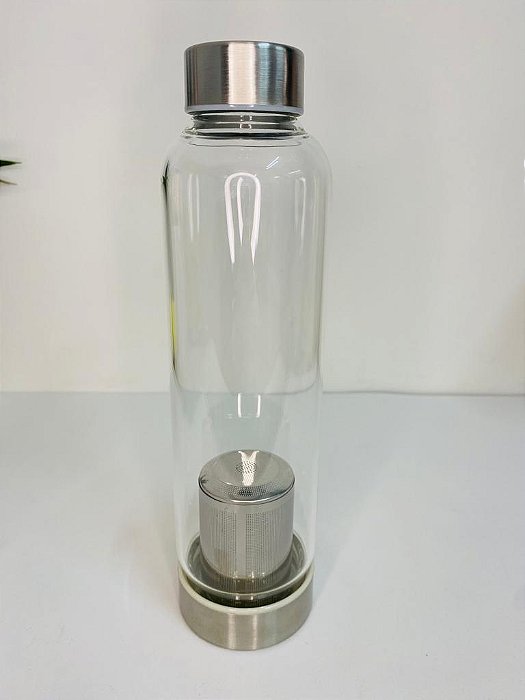 Garrafa de vidro com Infusor