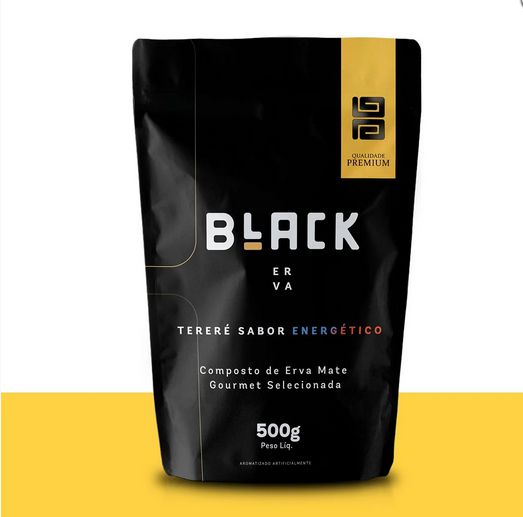 Erva Mate Tereré Black Erva - ENERGÉTICO