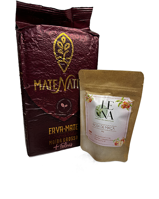 Erva-Mate Mate Nativo Grossa 1kg + Prosa de Maçã