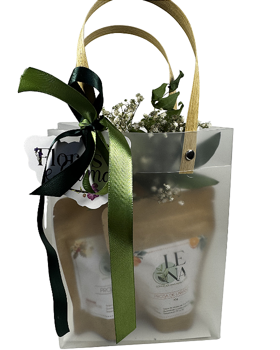 Kit Presente Chá Artesanal – Prosa Laranja 30g+Prosa Mel 30g